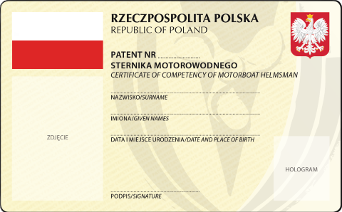 patent sternik motorowodny